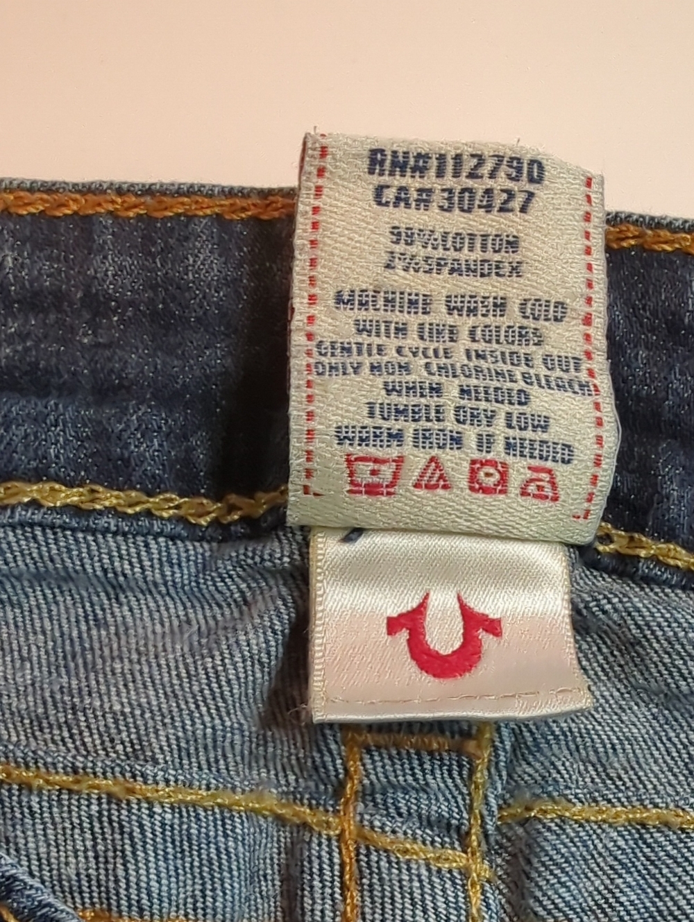 Vintage Y2K Women's True Religion Jeans Size 29 - Picture 4 of 11